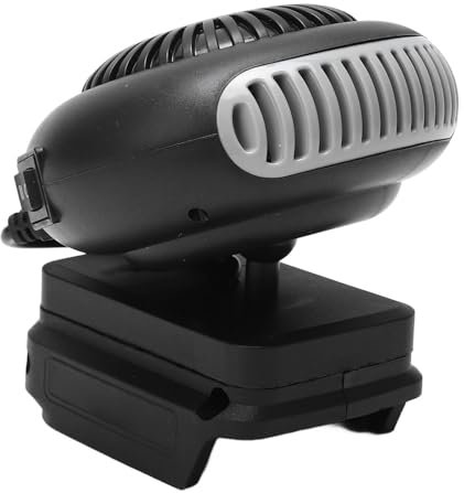 170W Portable Space Heater with 360° Rotation 30-80℃ Adjustable Heater Compatible with 18V B Series Lithium Batteries