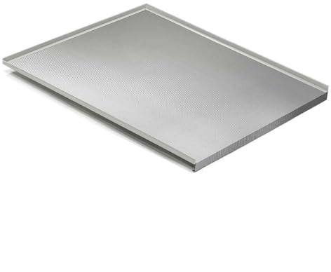 Bandeja Protector Fondo Fregadero Aluminio – Antihumedad Plata Mate – para Fregadero Modulos 50, 60, 80, 90 cm – Antideslizante, Fácil Instalación, Bordes Elevados – 16 mm (Módulo 50 (464x580mm))