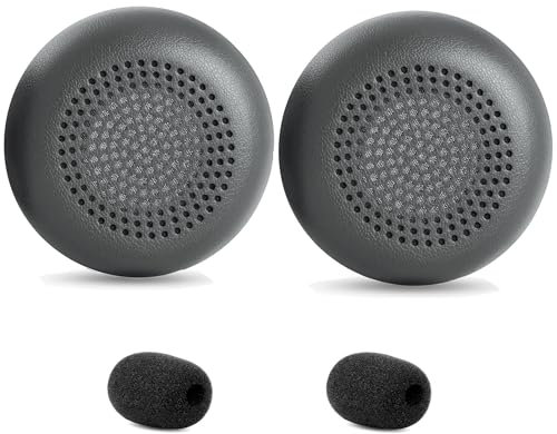 YDYBZB Ersatz-Ohrpolster, kompatibel mit Logitech Zone, kabelgebunden, Ohrpolster, Schaumstoff-Reparaturteile, Protein-Leder