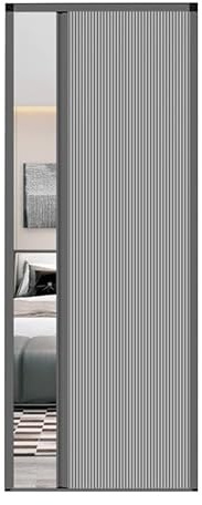 XLIHAWY Porte Pliante Accordéon, Invisible Coulissante avec Poignée, Placard Porte Coulissante À Plusieurs Volets pour Chambre Porte Placard(80x40cm)