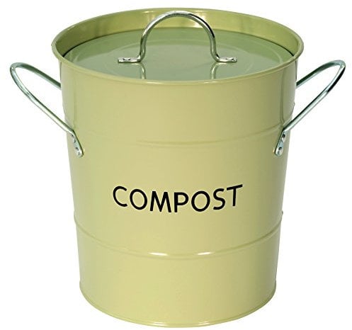 Eddingtons Compost Pail, Sage Green