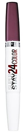 MAYBELLINE Barra de Labios Superstay 24h con estuche, Color 585 Borgoña, 5 g