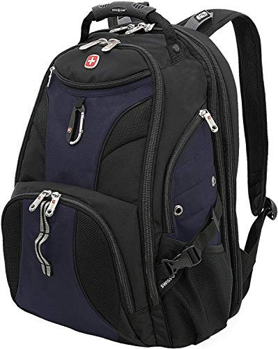 Swiss Gear 1900 Scansmart TSA Sac à Dos pour Ordinateur Portable 17, Bleu/Noir, 19-inch Mixte