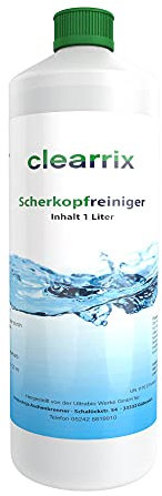 Scherkopfreiniger Nachfüllflüssigkeit für Reinigungskartuschen Rasierpflege für CCR Reinigungskartuschen 1000 ml Syncro Shaver Clean und Renew Refills
