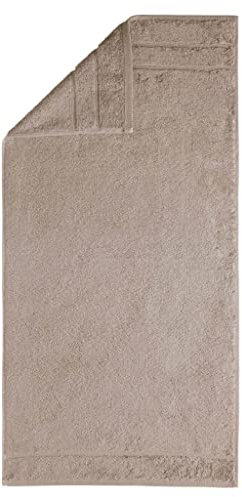 Egeria Prestige Gant de Toilette, 100% Coton, Taupe, Waschhandschuh 16 x 21 cm
