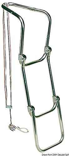 Osculati Klappleiter f.Schlauchboote 880 mm