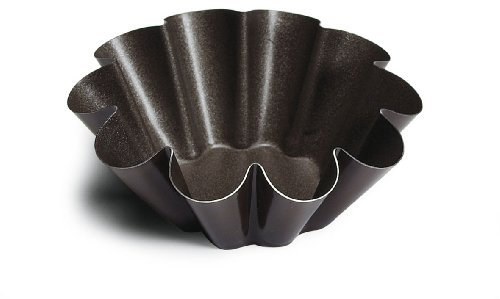 Gobel - Moule à Brioche - Ø70 mm - Acier - Revêtement Antiadhérent Bicouche Garanti sans PFAS - Qualité Professionnelle – Fabriqué en France, Marron