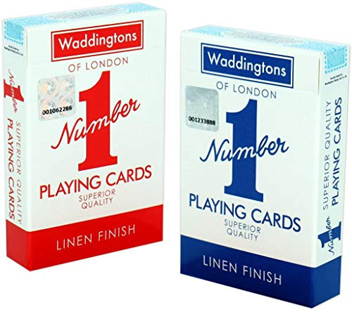 Waddington No.1 Playing Cards 12 packs / Display by PinkWebShop