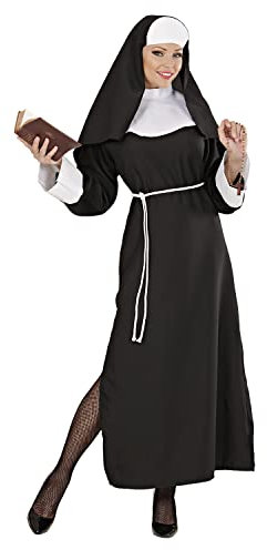 W WIDMANN MILANO Party Fashion - Kostüm Nonne, Kleid, Geistliche, Klosterschwester, Faschingskostüme