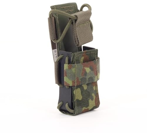 Zentauron Universal-Holster für Taktische Lampen & Magazintasche, MOLLE-kompatibel für Schutzwesten, Plattenträger, Gürtel, Rucksäcke – für Polizei, Militär & Outdoor – Made in Germany