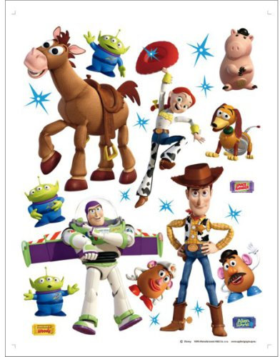 AG Design Wand Sticker DK 1771 Disney Toy Story, 65 x 85 cm