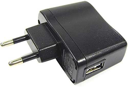 BeMatik - Fuente de alimentación 220 Vac a USB A Hembra 5VDC 1A 1 Puerto