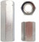 10 Stück Gewindemuffen M10 X 40 (SW17) Sechskant, Edelstahl A2