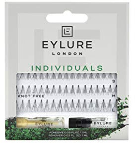 Eylure Lash Pro Semi Permanent Eyelash, Knot Free Individuals Multipack