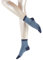 ESPRIT Damen Diagonal W SSO Hausschuh-Socken, Blickdicht, Blau (Danubio Melange 6258), 35-38 (UK 2.5-5 Ι US 5-7.5) (2er Pack)