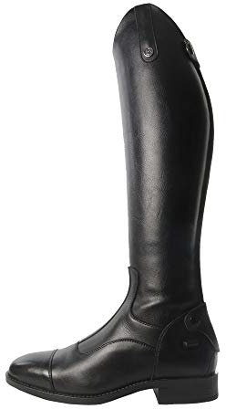 Brogini - Casperia V2 - Stivali Alti da Equitazione - Adulti/Unisex (45 IT Polpaccio 4 (44CM)) (Nero)
