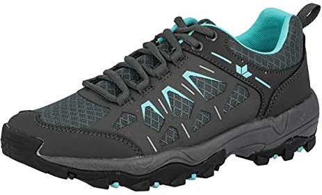 Lico Damen Sierra Trekking- & Wanderhalbschuhe, Anthrazit Türkis, 39 EU