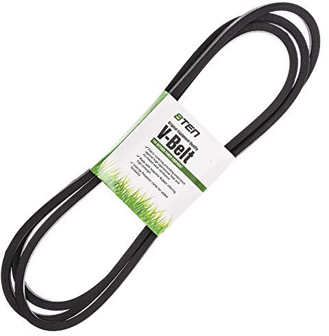 8TEN Courroie de pont pour MTD Cub Cadet Troy Bilt Toro 50 Deck XT1- GT50 LT50 XT2-LX50 LX500 SL500 Remplace 954-04077 112-0332