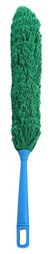 Tubayia - Spolverino in Microfibra con Manico telescopico Verde