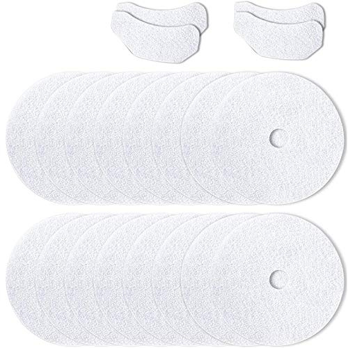 【Polyester Upgrade】20 PCS Dryer Exhaust Filter for Panda by Beaquicy - Lint Filter Cloth Dryer Replacement for Panda Sonya Magic Chef Avanti Dryers - Includes 16 Exhaust Filters & 4 Air Intake Filters