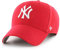 '47 MLB New York Yankees MVP Unisex-Baseballkappe, Verstellbar, Hochwertiges Design und Verarbeitung, White Logo, Red