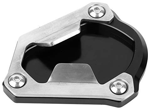 Seitenständer Vergrößern, Seitenständer Platte, Kickstand-Verlängerungspad Seitenständer-Vergrößerer OE: KSP-137-BLK für Scrambler 1200XC 1200XE 2019-2020