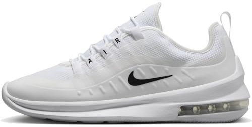 NIKE Air Max Axis Men's Trainers Sneakers Shoes AA2146 (White/Black 100) UK8 (EU42.5)