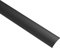 Gedotec Seuil de Porte Barre Stratifié - Vinyle | Profil Transition Sol 30 x 2000 mm | 1 Pièce - Profilé compensation en aluminium | Alu Noir Anodisé | Profilé transition autocollant sol bombé