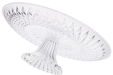 TOPBATHY 1pièce Plateau Fruits Transparent Acrylique Support Desserts Amovible Pour Mariage Anniversaire Et Réceptions