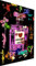 Magic Canvas Art Pop Art Parfum Luxus Leinwandbild 1- teilig Hochwertiger Kunstdruck Wandbilder – B8282, Material: Leinwand, Größe: 120x80 cm