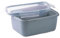 Snips - Rectangular Lunch Box - Snipslock Lunch Box Adults and Kids - Lid with 4 Safety Locks - 1,50 LT - Multi Compartment Lunch Box 21x17x9 cm - Made in Italy - 0% BPA and Phthalate Free