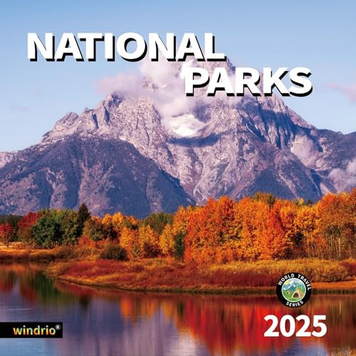 Wandkalender 2024, November 2023 - Dezember 2024, Wandkalender Nationalpark, 30,5 x 61 cm geöffnet, volle Seite, Monate dickes und stabiles Papier für Geschenk, perfekte Kalenderorganisation und