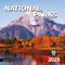 Wandkalender 2024, November 2023 - Dezember 2024, Wandkalender Nationalpark, 30,5 x 61 cm geöffnet, volle Seite, Monate dickes und stabiles Papier für Geschenk, perfekte Kalenderorganisation und