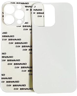 iPhone 14 Pro Max Sublimation Phone Case - White Rubber
