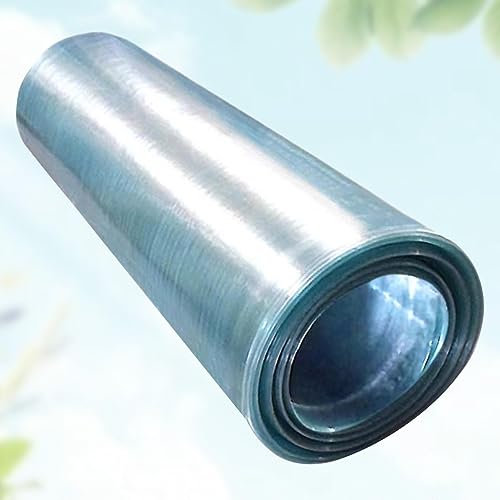 Polycarbonat Platte Gewächshaus-Abdeckung,Klar Poly Kunststoff-Dachplatte,Glasfaserplatte Tageslichtplatten,Frühbeetfolie,Acrylglasplatten,Uv-beständig Platte für Ersatzplatten Vordach,W×L-1.5x4m