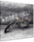Gemälde gedruckt auf Leinwand Wandkunst Dekor 40x40cm Easy Rider Motorräder Nr. H757Z_PC1CM