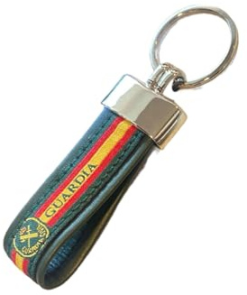MIBANDERA Porte-clés drapeau de l'Espagne, porte-clés homme, femme, drapeau de l'Espagne. Porte-clés voiture moto