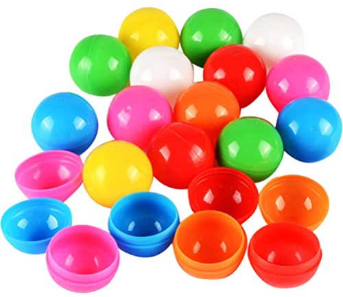 Alipis Tombola-bälle 50 Stück Spielbälle Aus Kunststoff Einzigartiges Nahtloses Design Lebendige Farben Für Partys Zu Hause Veranstaltungen Barspiele