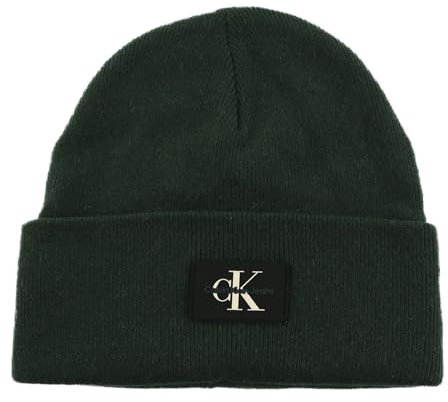 Calvin Klein CKJ Monologo Rubber Beanie Thyme