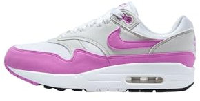 Nike, Sneaker Donna, Grigio Neutro Fucsia Dream White Black, 35.5 EU