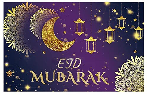 Ramadan Kareem Wandteppich Wand Hanging Eid Mubarak Wandteppich Ramadan Wandkunst Für Heimschlafzimmer Wohnzimmer Schlafzimmer Hintergrund Dekor
