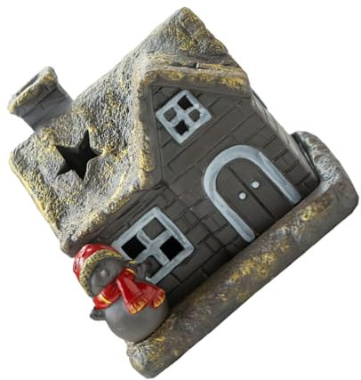 Cabilock Weihnachtlicher Räuchergefäß Eleganter Duftspender Für Wohnzimmer Schlafzimmer Büro Yoga- Für Meditation Und Entspannung Handgefertigt Kompatibel Mit Räucherstäbchen Und