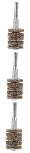 JECOMPRIS 3pcs Coarse Wire Wheel for Electric Drill Wire Brush for Stripping and Polishing Cleaning Tool for Rust and Finish Professional Workmanship