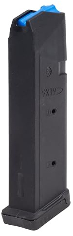 UTG Pro Unisex – Erwachsene Utg® Gl917 Polymer Magazine, for Glock®, 17 Round, 9mm SKU Rbt-gl917 Montageschiene, Schwarz, One EU