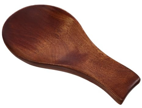 FELTECHELECTR Fried Egg Spoon Rest Wooden Spoon Holder Classic Look Farmhouse Style for Kitchen Stove Top