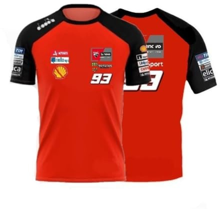 PRORACER T-Shirt für Herren Replik Marc 93 für Ducatí MotóGP (M)