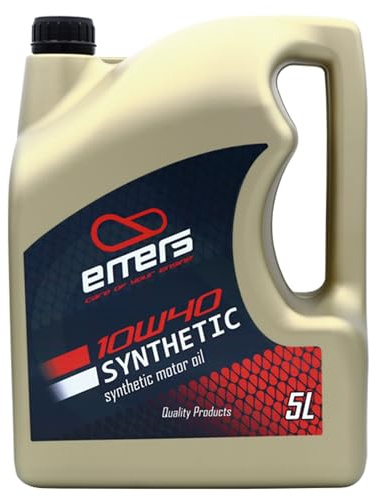 EMERS | Aceite de Motor 10W-40 Sintético | 5L | Lubricante Multigrado | Protección y Rendimiento Óptimo | Compatible con Motores Gasolina y Diésel