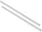 QUARKZMAN Aluminium Vollmaterial Rundstab Drehbank Stange 13mm x 305mm für DIY Handwerkszeug 2 Stück