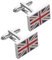 Beaupretty Klassische Uk-flagge Manschettenknöpfe Messing Stilvolles Accessoire Für Anzug Und Hemd Für Hochzeiten Und Besondere Anlässe Strapazierfähig Und Elegant