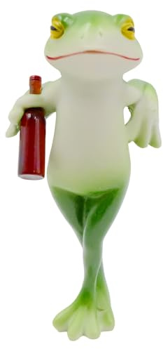 JJQHYC Frog Ornament for Pond, Fun Garden Decoration Outdoor Garden Statues, Cute Frog Gift for Housewarming, Birthday & Christmas